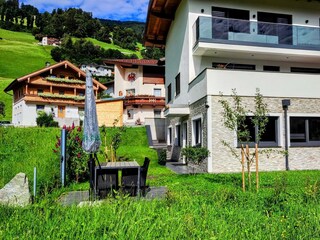 Garten Westansicht