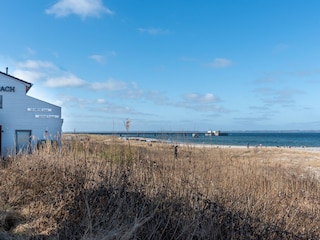 Blick auf den Strand