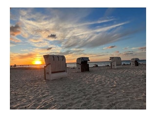 Direkt am Strand vor den Balkonen