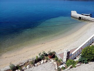 Blick auf den Strand