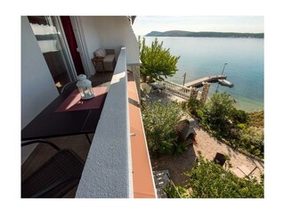 Balkon mit Meerblick