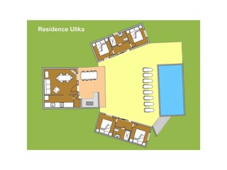 Casa per le vacanze Krk (Stadt) Pianta del piano 30