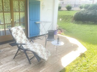 Zweite Terrasse für gemütliche Stunden