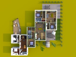 Casa de vacaciones Schalkenmehren Plano de planta 41