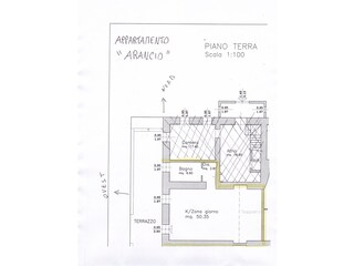 Appartamento per vacanze Gravedona Pianta del piano 21