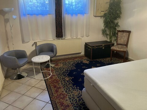Appartement/vakantiehuis, douche, toilet, woon-/slaapgedeelte