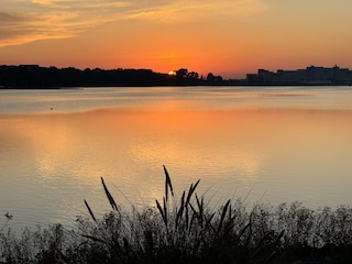 Sonnenuntergang Binnensee