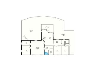 Maison de vacances Vaeggerløse Plan d'étage 44