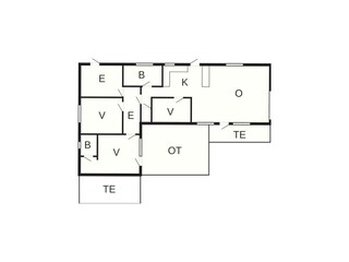 Maison de vacances Skaven Strand Plan d'étage 48