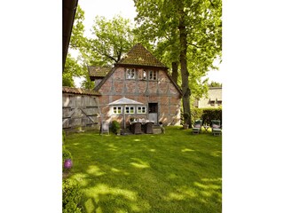 Vakantiehuis Neuenkirchen in der Lüneburger Heide Buitenaudio-opname 8