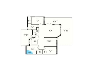 Holiday house Læsø Floor Plan 38