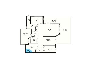 Maison de vacances Læsø Plan d'étage 23