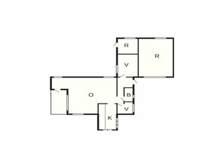 Casa per le vacanze Løkken Pianta del piano 21