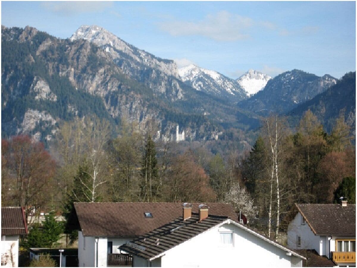 Blick auf Schloss Neuschwanstein