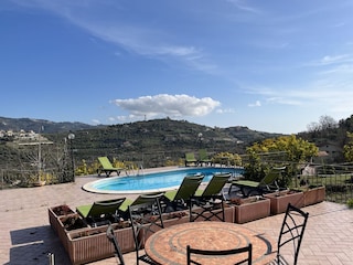 Pool with a view