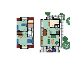 Casa per le vacanze Kamperland Pianta del piano 41