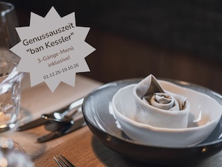 3-Gänge-Menü inklusive