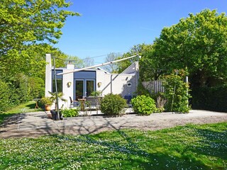 Haus hast eine schöne Terrasse