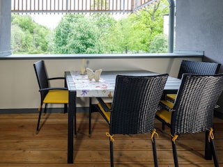 Narzisse apartment - the spa garden loggia