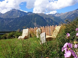 Gartenlounge zum Relaxen im der Veitenhof