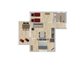 Apartamento de vacaciones Umhausen Plano de planta 14
