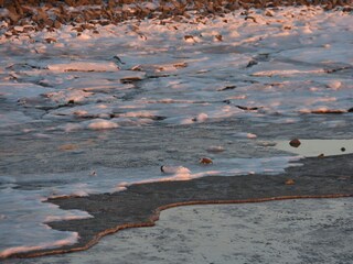 Wattenmeer im Winter