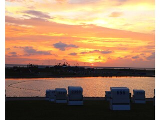 Sonnenuntergang in der Lagune