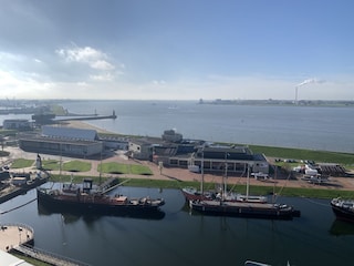 Weserblick und Museumshafen dt. Schifffahrtsmuseum