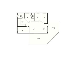 Holiday house Læsø Floor Plan 25