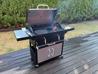 Neuer Holzkohle Grill