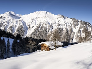 Wanderung im Winter nach Gerstruben