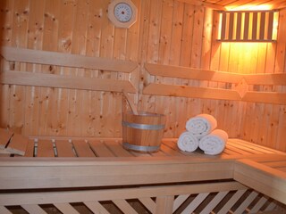 Saunabad mit Dusche