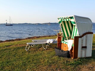 Privatstrand am Bodden
