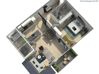 Appartamento per vacanze Winterberg Pianta del piano 30