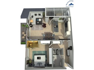 Appartamento per vacanze Winterberg Pianta del piano 29