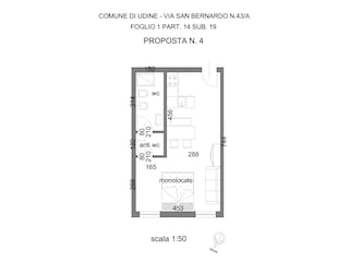 Vakantieappartement Udine Grondplan 24