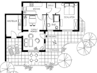 Appartamento per vacanze Gemünden im Hunsrück Pianta del piano 21