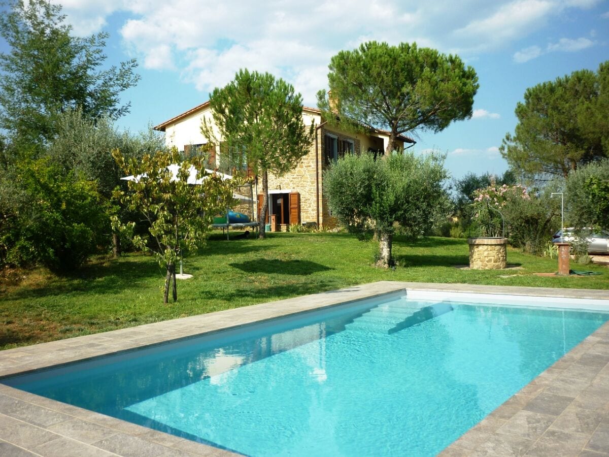 Casa Axel pool with view to main house