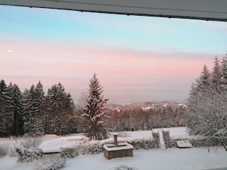 Panoramablick im Winter