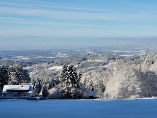 Blick auf die Ferienwohnung NaturZeit