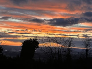 einer von vielen herrlichen Sonnenuntergängen