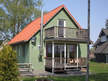 Grünes Ferienhaus am Fleesensee