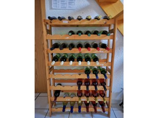 Weinangebot aus eigenem Anbau