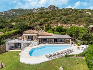Villa Porto Cervo Outdoor Recording 1