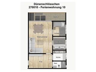 Apartamento de vacaciones Wangerooge  18