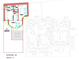 Apartamento Portorož Plano de planta 40