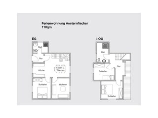 Grundriss Austernfischer