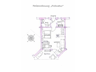 Appartamento per vacanze Oberstdorf Pianta del piano 26