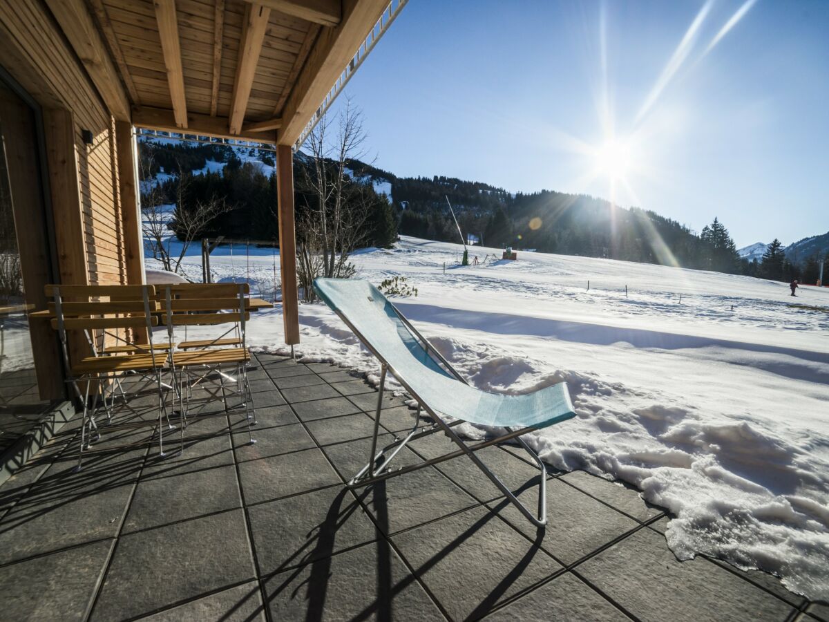 Direkt an der Skipiste