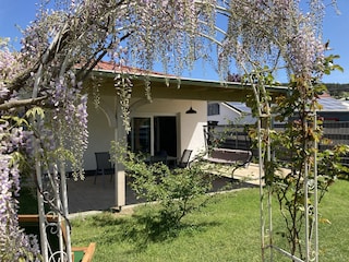 Terasse mit Überdachung